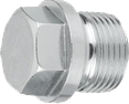 DIN 910 - Screw plugs with collar and outer hexagon, cylindrical threa