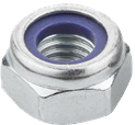 DIN 985 - Prevailing torque type hexagon thin nuts with nonmetallic inse