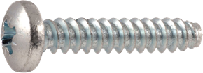 DIN 7981 F - Pan head tapping screws with cross recess H and Z, Form F