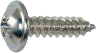 DIN 968 PAN HEAD TAPPING SCREW, SHAPE C WITH FLANGE