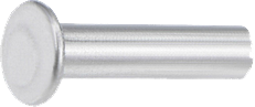 DIN 7338 - Rivets for brake linings and clutch lining