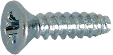 DIN 7982 F - Cross recessed countersunk head tapping screws, Form F