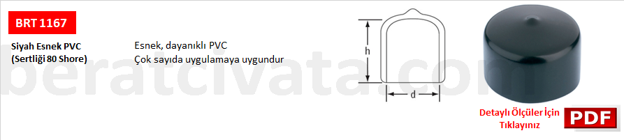 BRT 1167 Flexicap Koruma Kapakları Esnek PVC